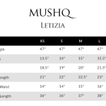 Letizia HUNSS250103 | MUSHQ