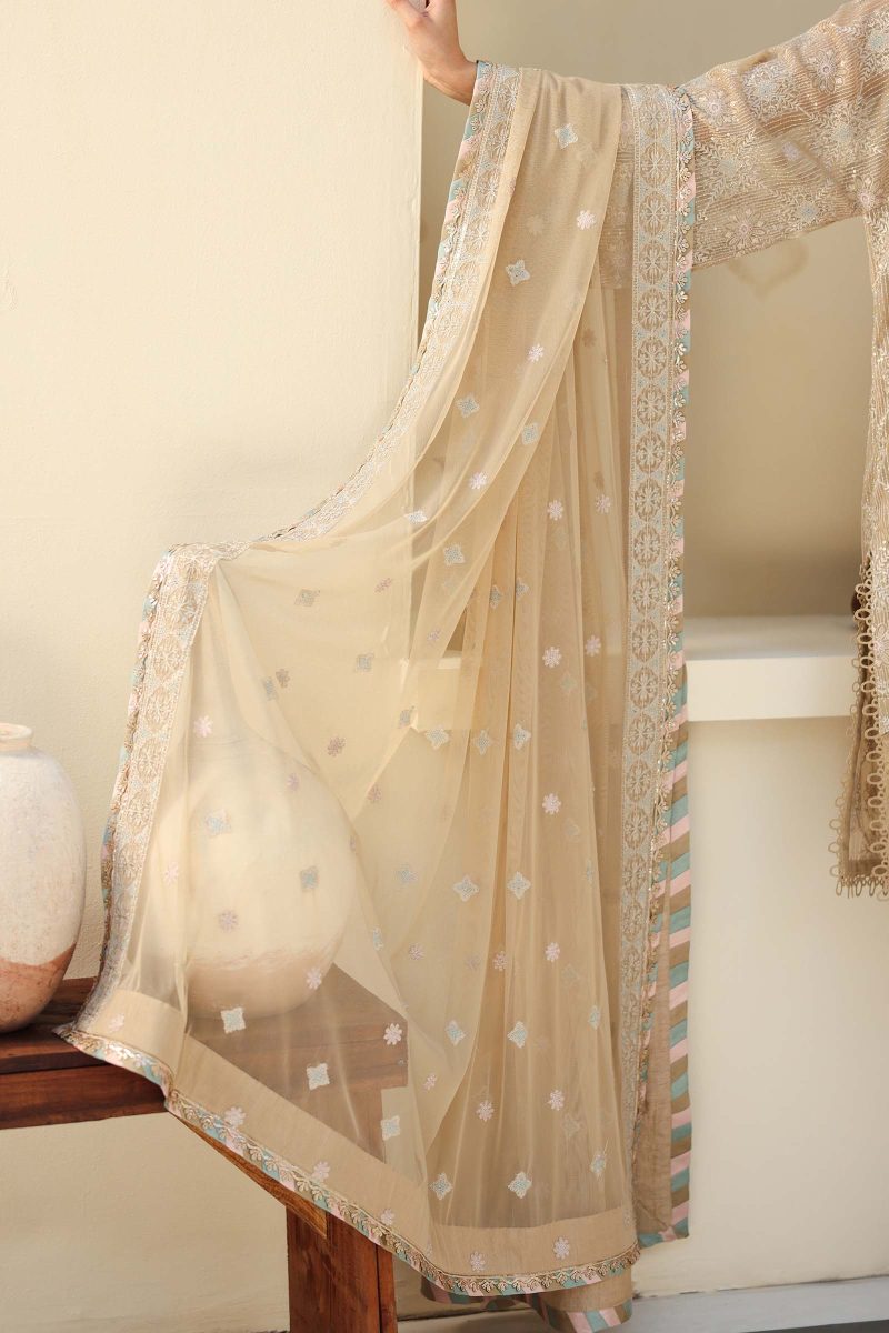 Embroidered Net | LF-801 | MARIA B
