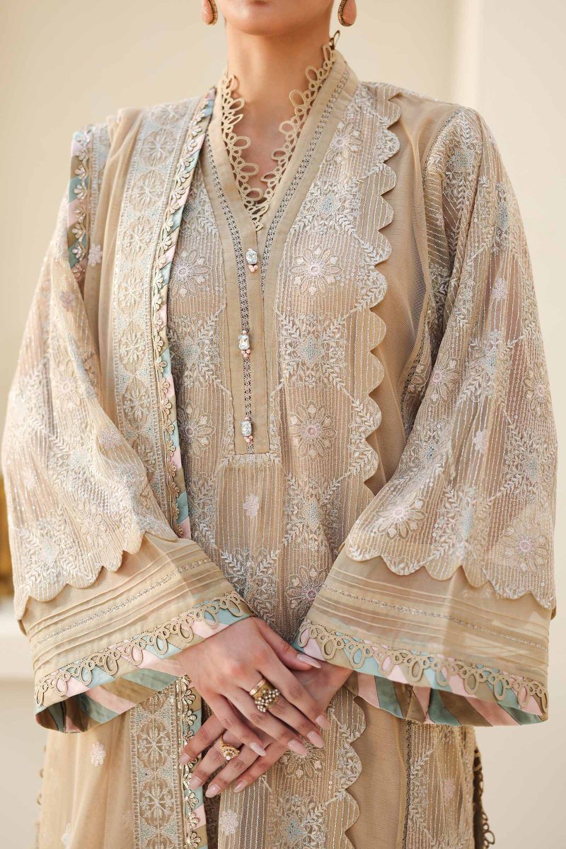 Embroidered Net | LF-801 | MARIA B