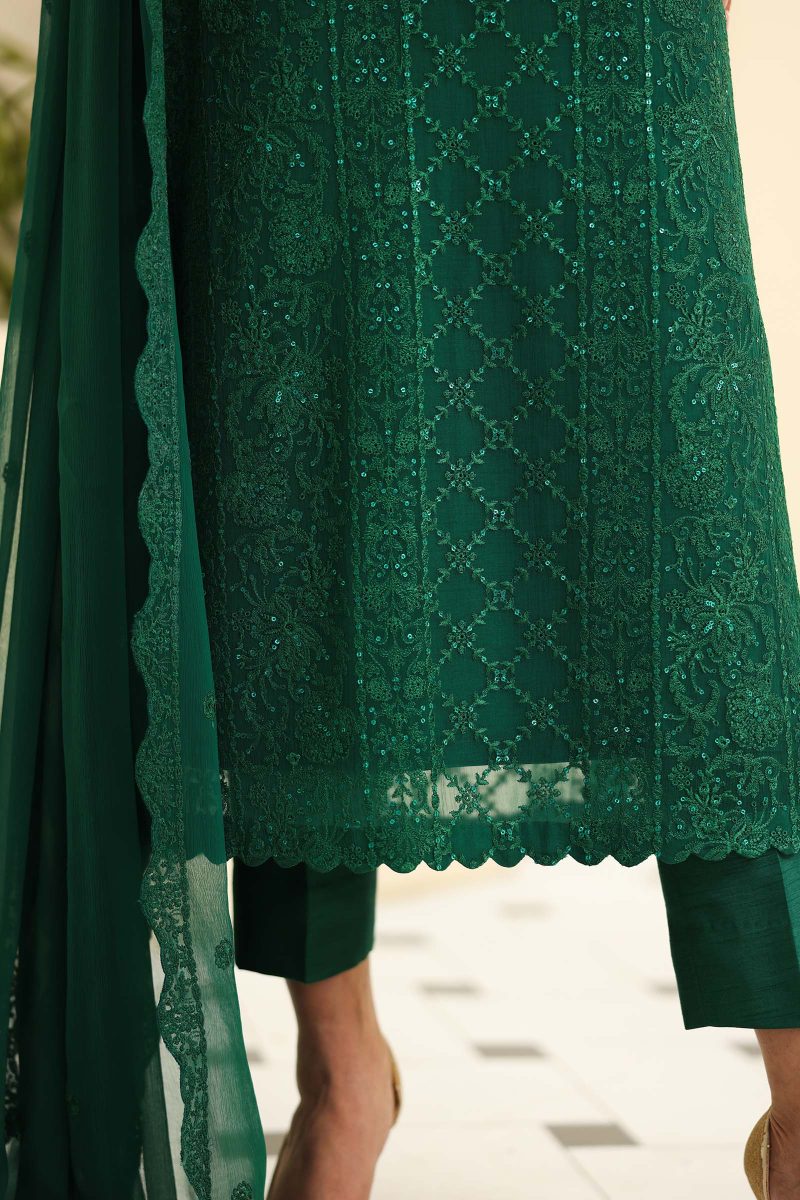 Embroidered Chiffon | LF-818 | MARIA B