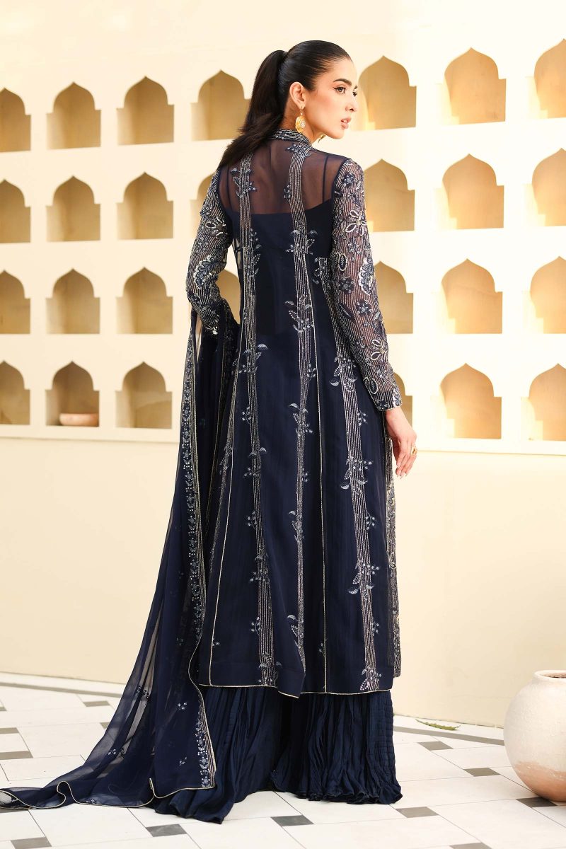 Embroidered Chiffon | LF-819 | MARIA B