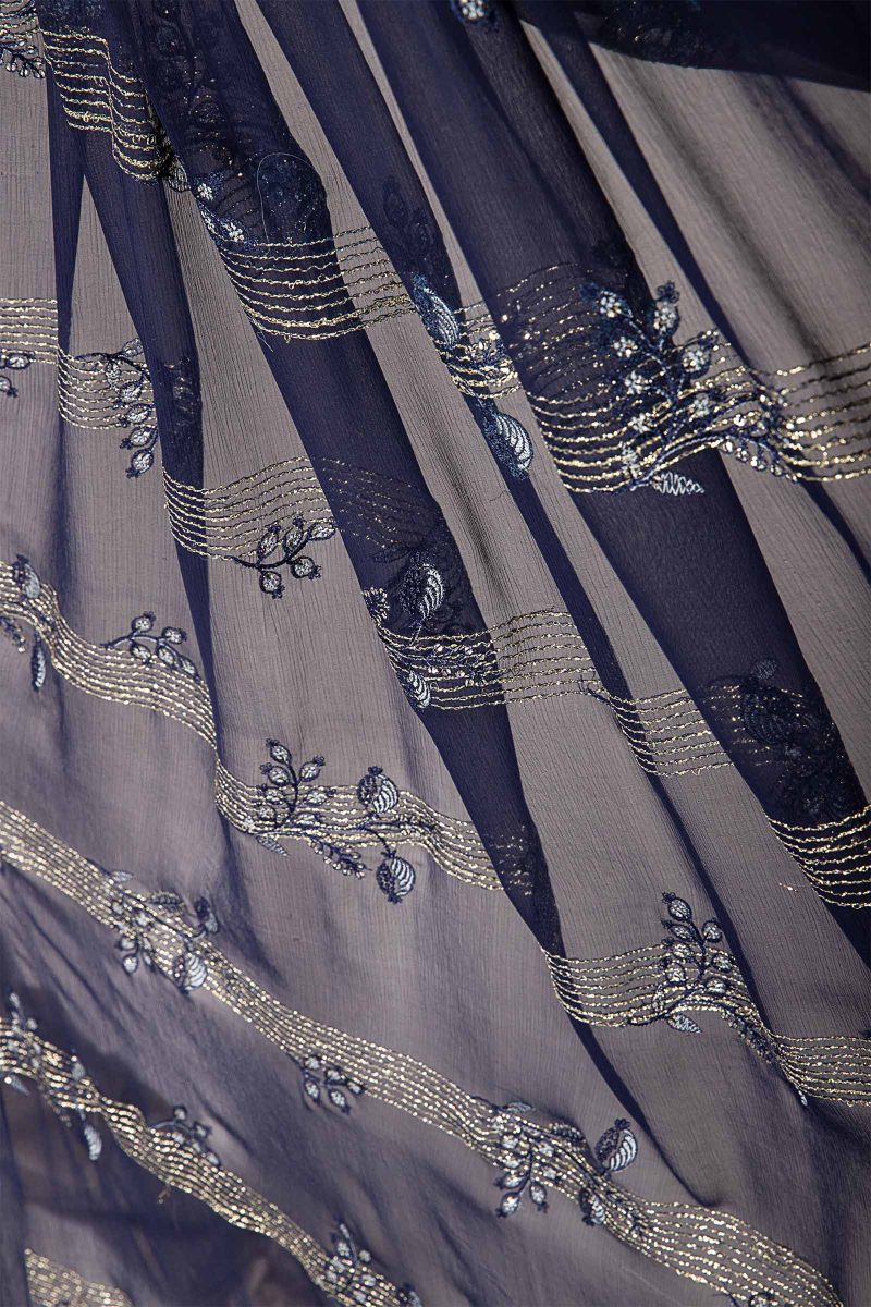 Embroidered Chiffon | LF-819 | MARIA B