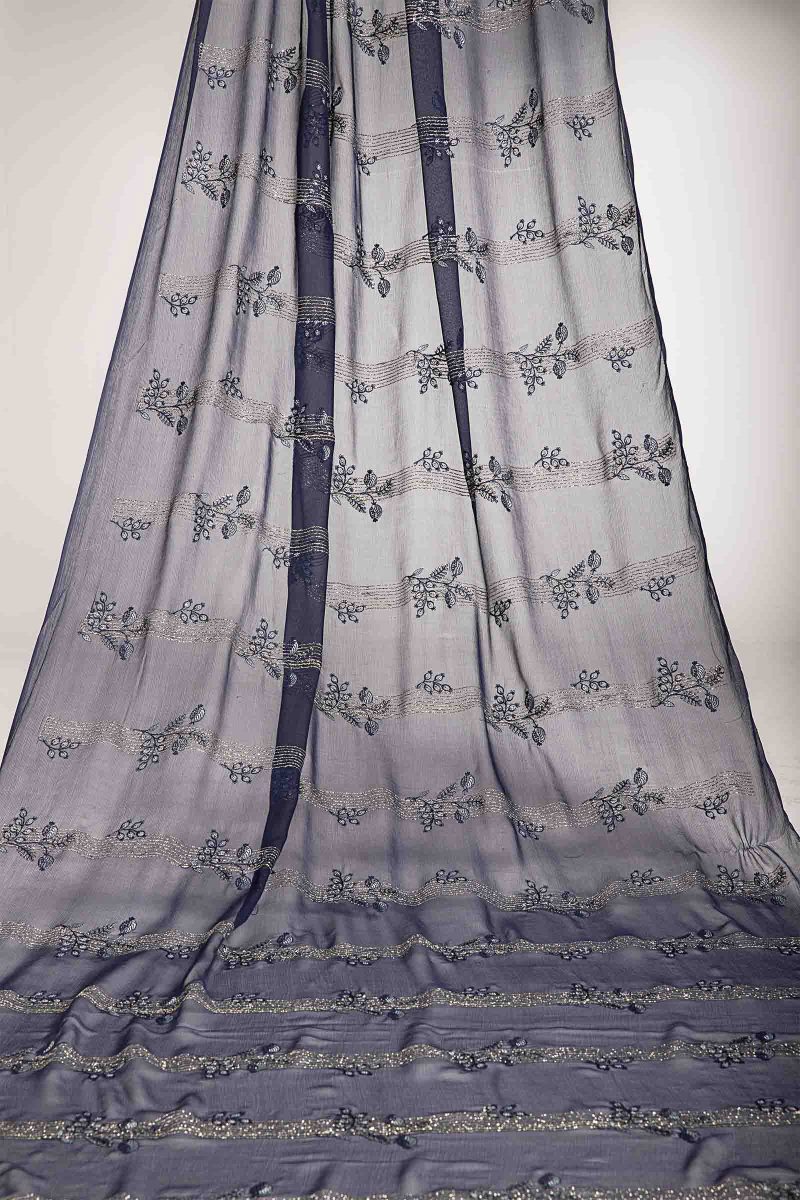 Embroidered Chiffon | LF-819 | MARIA B