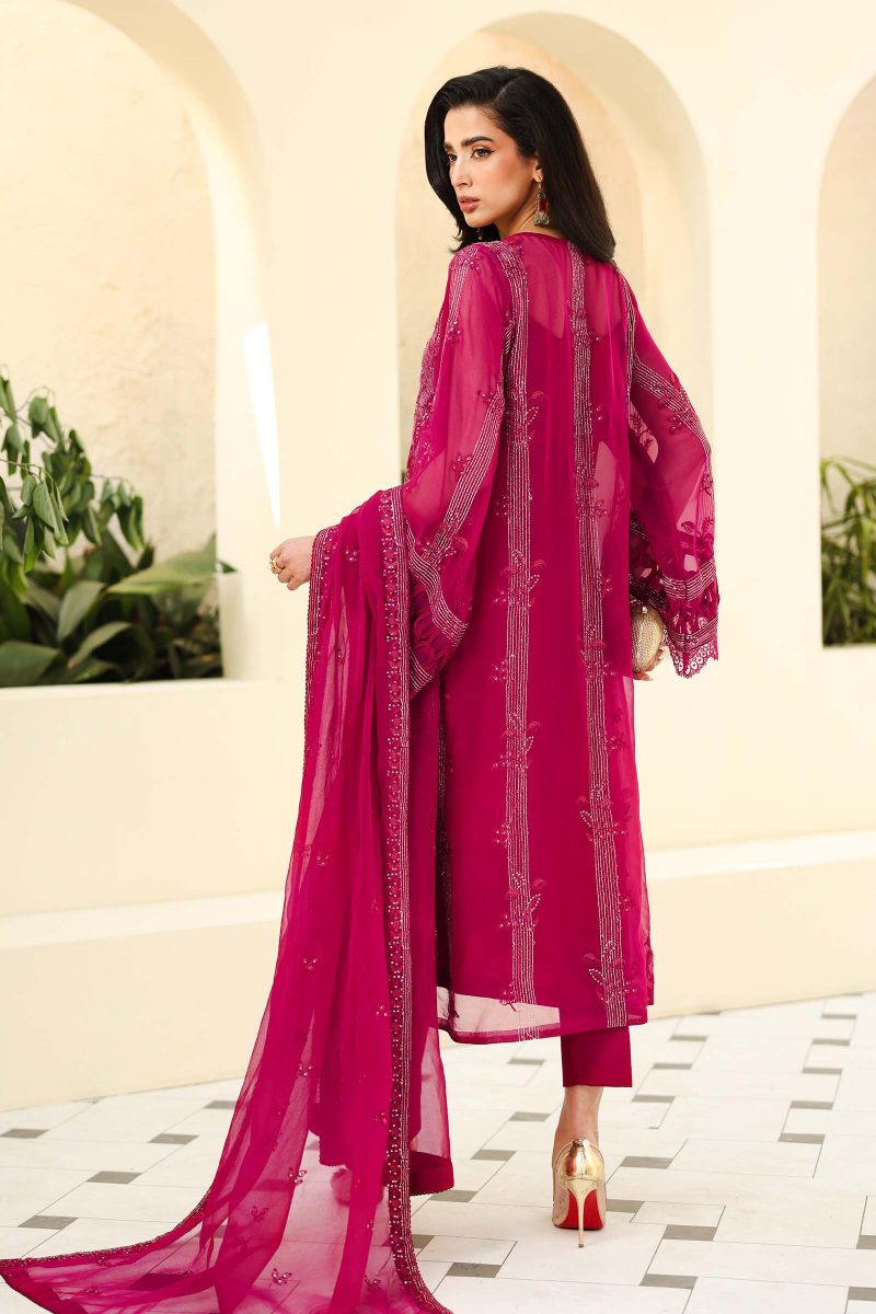 Embroidered Chiffon | LF-821 | MARIA B