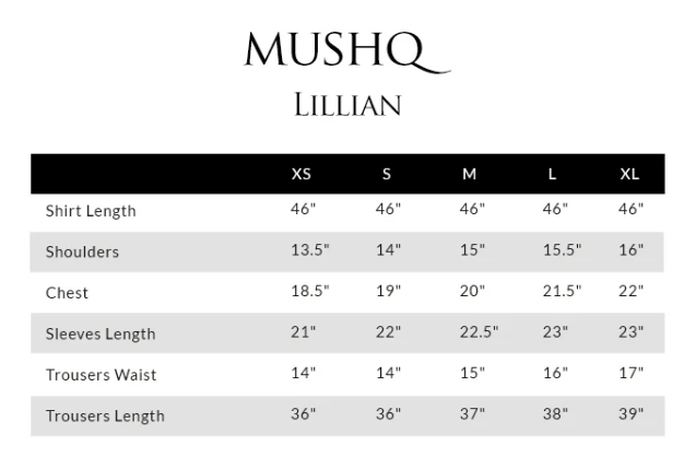 Lillian HUNSS250110 | MUSHQ