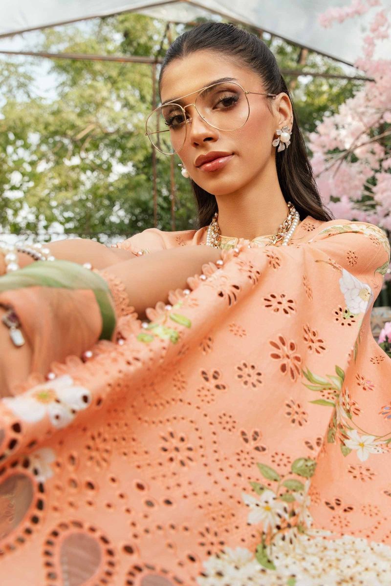 Embroidered Lawn Suit | MPT-2602-A | MARIA B