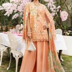 Embroidered Lawn Suit | MPT-2602-A | MARIA B