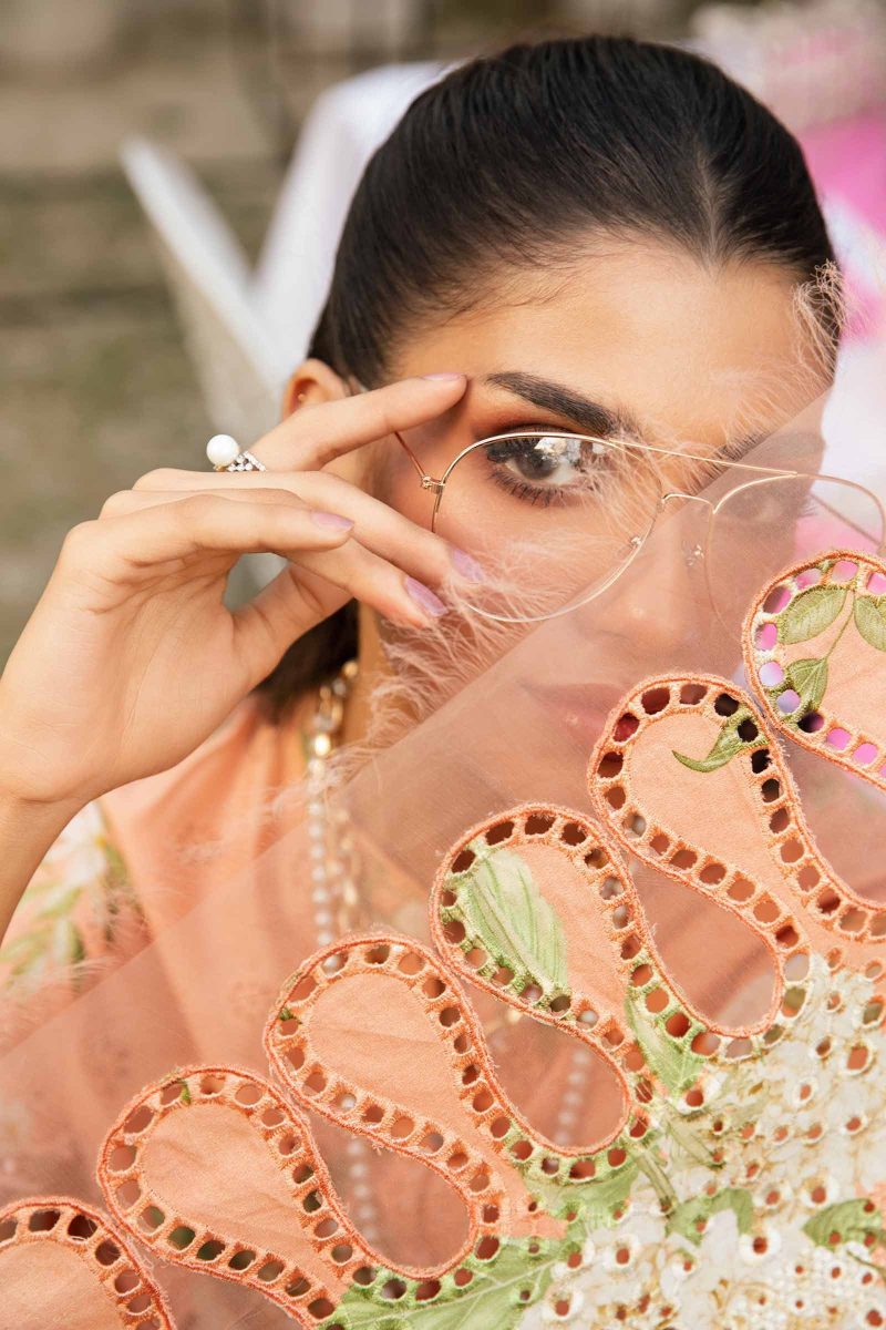 Embroidered Lawn Suit | MPT-2602-A | MARIA B