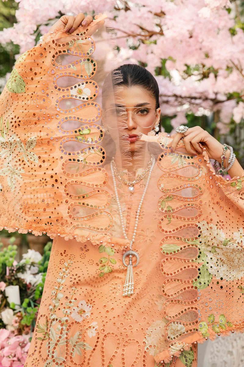 Embroidered Lawn Suit | MPT-2602-A | MARIA B