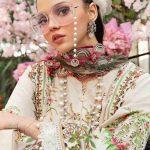 Embroidered Lawn Suit | MPT-2605-A | MARIA B