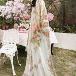 Embroidered Lawn Suit | MPT-2605-B | MARIA B