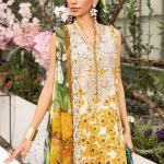 Embroidered Lawn Suit | MPT-2606-A | MARIA B