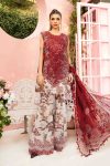 Embroidered Lawn Suit | MPT-2608-A | MARIA B