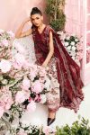 Embroidered Lawn Suit | MPT-2608-A | MARIA B