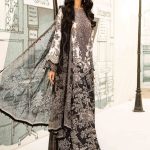 Embroidered Lawn Suit | MPT-2608-B | MARIA B