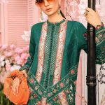 Embroidered Lawn Suit | MPT-2610-A | MARIA