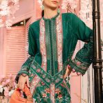 Embroidered Lawn Suit | MPT-2610-A | MARIA