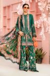Embroidered Lawn Suit | MPT-2610-A | MARIA