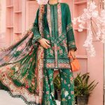 Embroidered Lawn Suit | MPT-2610-A | MARIA