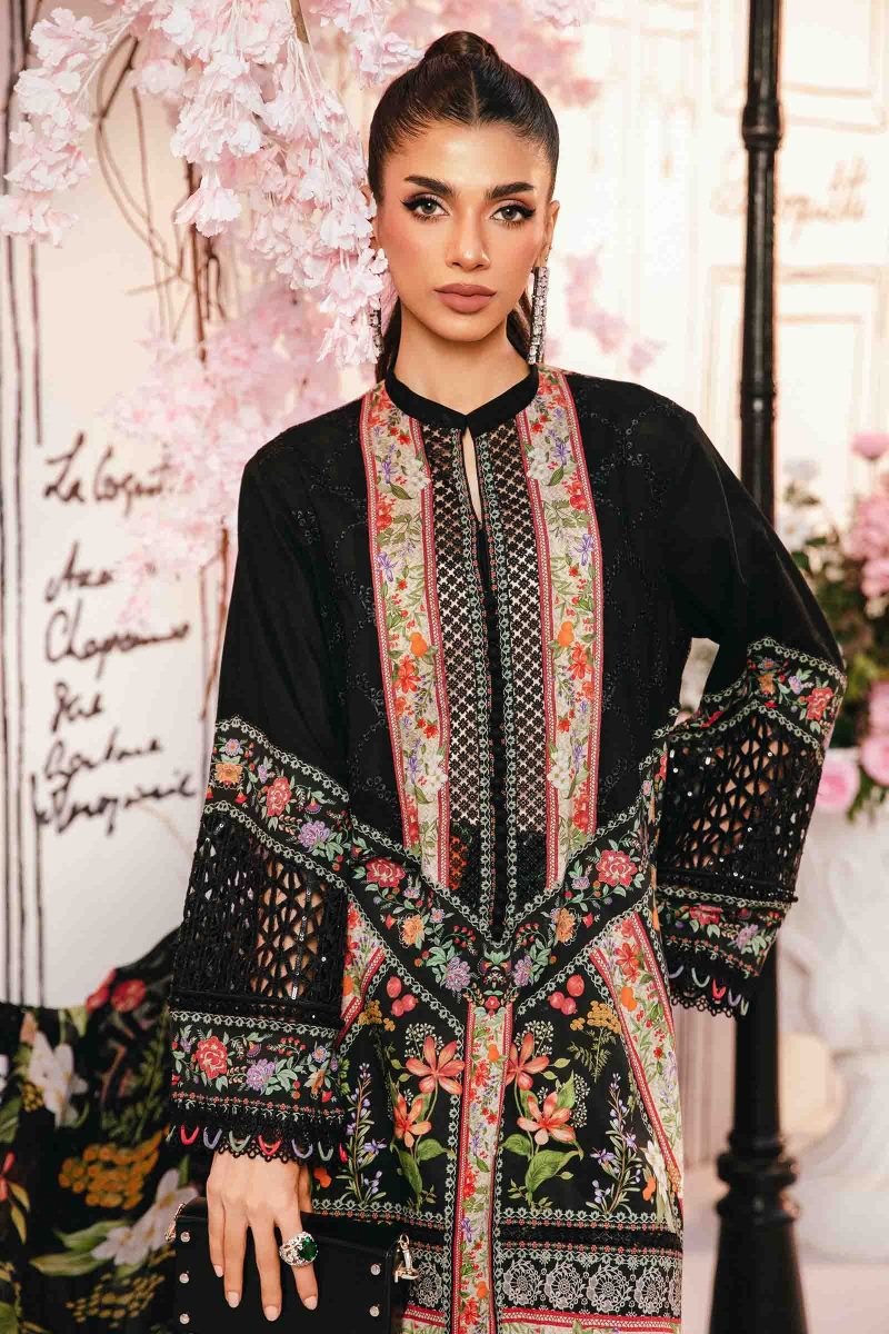 Embroidered Lawn Suit | MPT-2610-B | MARIA B