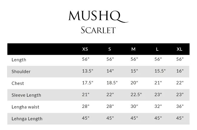 Scarlet HUNWD240106U | MUSHQ
