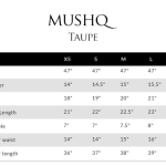 Taupe MUNPS240109U | MUSHQ