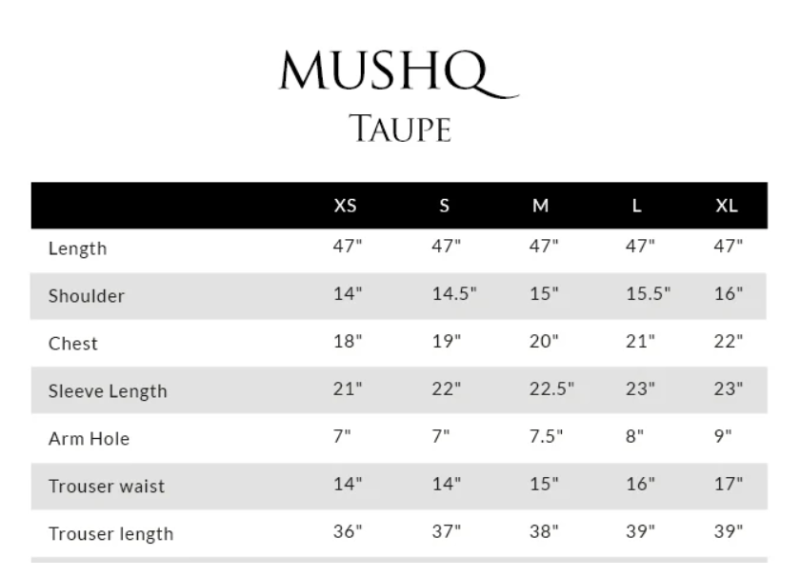 Taupe MUNPS240109U | MUSHQ