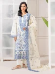 3 Piece Lawn Embroidered | A0705SU-XSL-001| Limelight