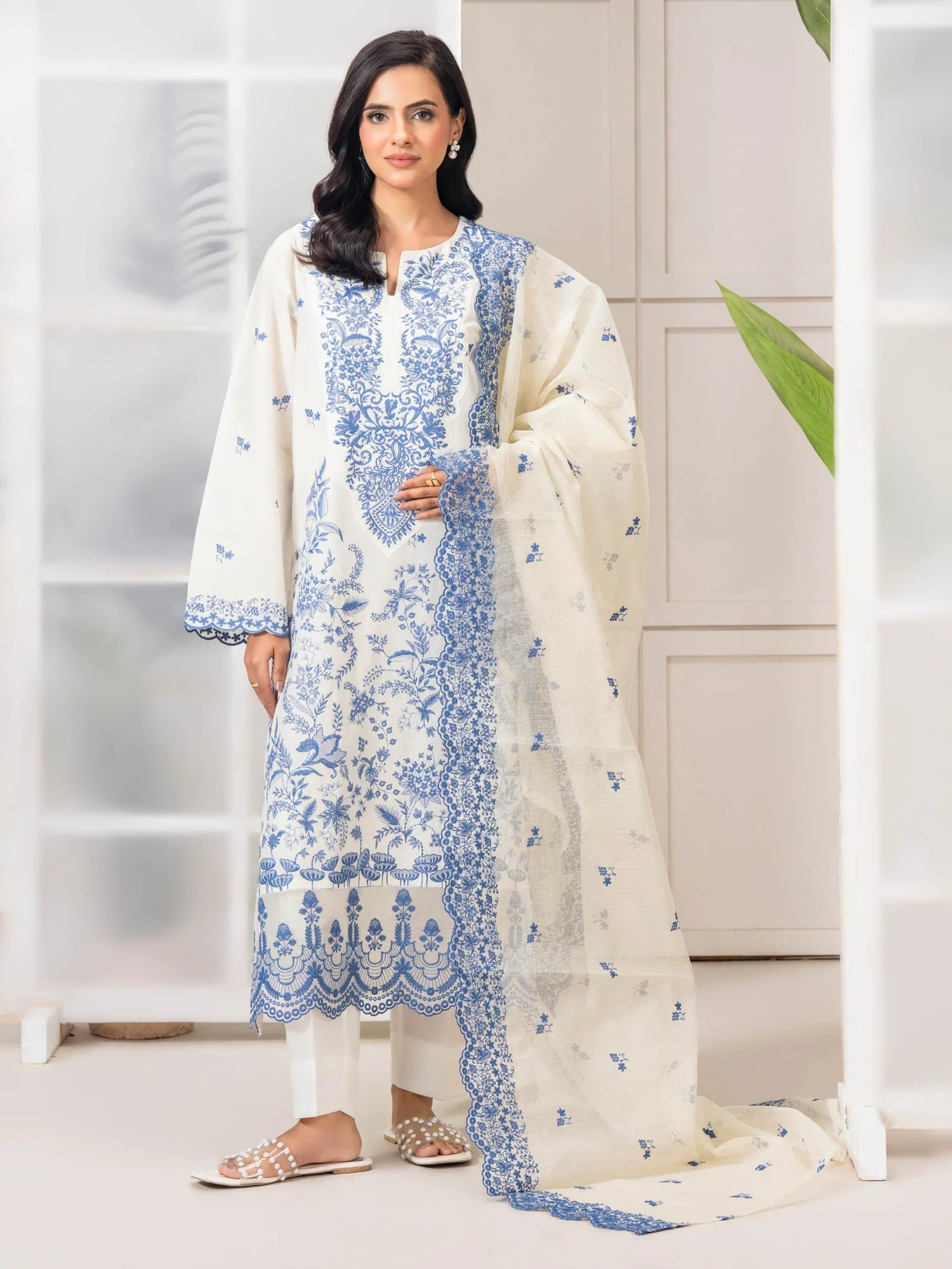 3 Piece Lawn Embroidered | A0705SU-XSL-001| Limelight