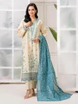 3 Piece Lawn Embroidered | A0746SU-XSL-014 | Limelight