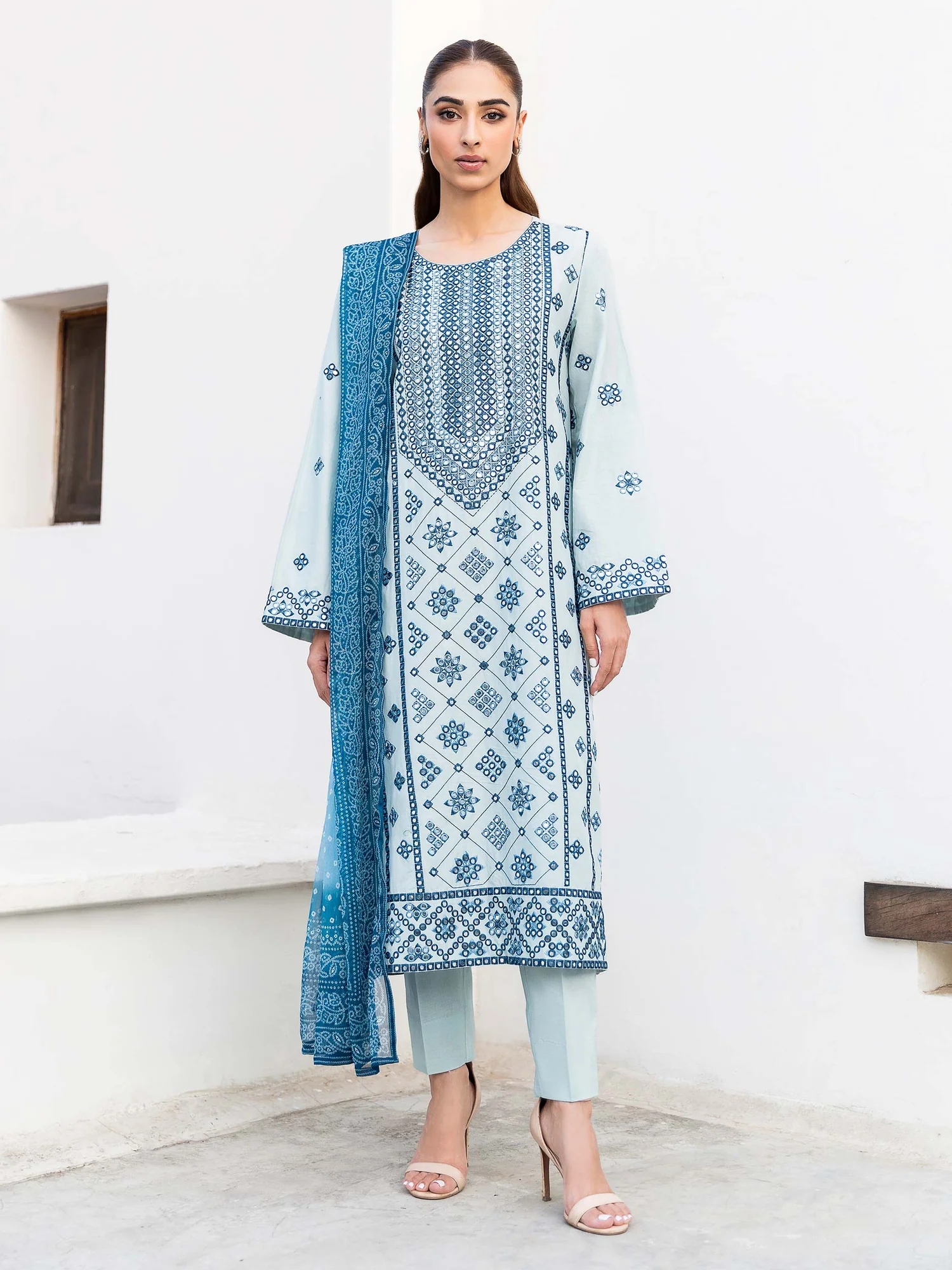 3 Piece Lawn Embroidered | A1031SU-XSL-199 | Limelight