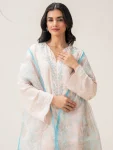3 Piece Silk Embroidered | A1053SU-XSL-014 | Limelight