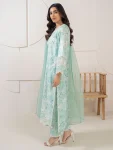3 Piece Satin Embroidered | A1064SU-XSL-299 | Limelight