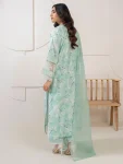 3 Piece Satin Embroidered | A1064SU-XSL-299 | Limelight