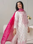 3 Piece Lawn Paste-Print | A1945SU-XSL-002 | Limelight