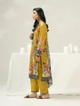 3 Piece Cambric Embroidered | A2053SU-XSL-374 | Limelight