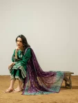 3 Piece Lawn Suit-Embroidered | A2442SU-XSL-227 | Limelight