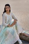Swiss Lawn Handwork Mint Green | F-185 | khudabaksh
