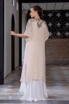 Crinkle Chiffon with Hand Embroidered | P-270 | KhudaBaksh