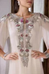 Crinkle Chiffon with Hand Embroidered | P-270 | KhudaBaksh