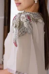 Crinkle Chiffon with Hand Embroidered | P-270 | KhudaBaksh