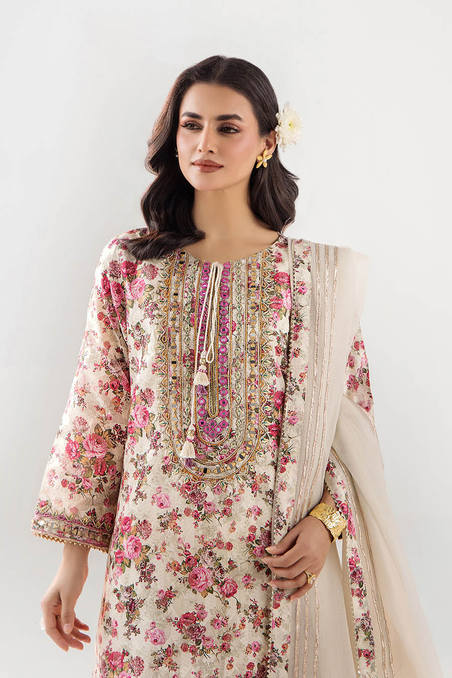 Brochette Digital Printed | F-186 | Khudabaksh