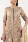 Embroidered Organza | EF26-53-Coffee | Maria B