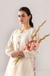 Off- White Brochette Cotton | F-187 | Khudabaksh