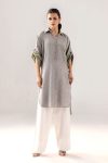 Cloud Grey dyed cotton | F-188 | Khudabaksh
