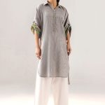 Cloud Grey dyed cotton | F-188 | Khudabaksh