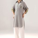 Cloud Grey dyed cotton | F-188 | Khudabaksh