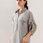 Cloud Grey dyed cotton | F-188 | Khudabaksh