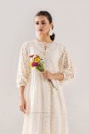 Cotton Chikan Frock | F-190 | khudabaksh