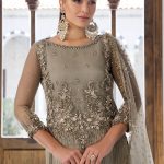 Shimming Ginger Chiffon | P-282 | KHUDABAKSH